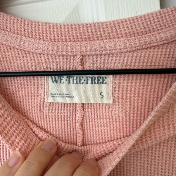 FREE PEOPLE pink We The Free Easy Does It Tee - Picture 2 of 5